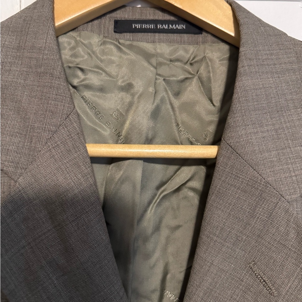 Pierre Balmain Taupe Men's Blazer